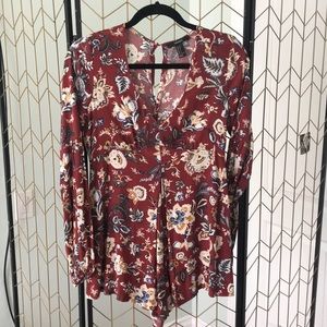 Forever21 Floral Romper